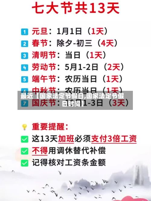 最近【国家法定节假日,国家法定节假日时间】