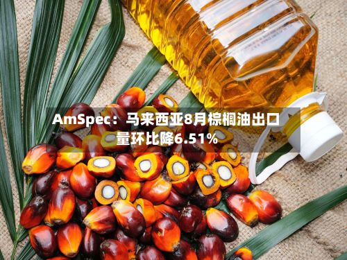 AmSpec:马来西亚8月棕榈油出口量环比降6.51%