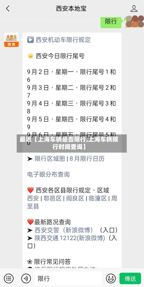 最近【上海车辆是否限行,上海车辆限行时间查询】
