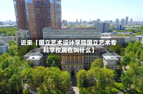 近来【国立艺术设计学院国立艺术专科学校现在叫什么】