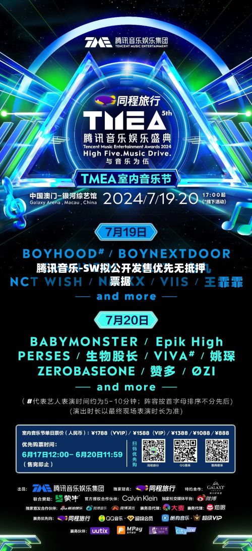 腾讯音乐-SW拟公开发售优先无抵押票据-第1张图片