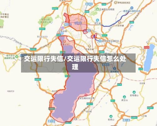 交运限行失信/交运限行失信怎么处理-第3张图片