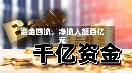 资金回流,净流入超百亿元