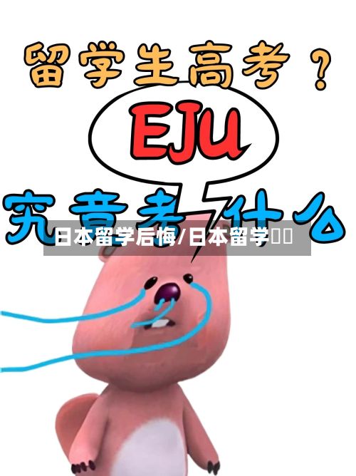 日本留学后悔/日本留学試験-第3张图片