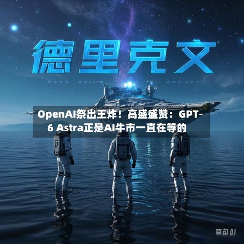 OpenAI祭出王炸！高盛盛赞：GPT-6 Astra正是AI牛市一直在等的