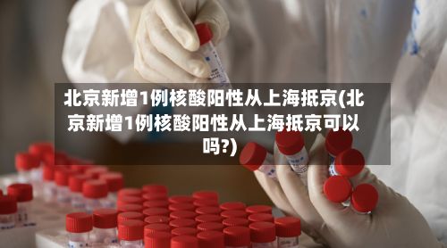北京新增1例核酸阳性从上海抵京(北京新增1例核酸阳性从上海抵京可以吗?)-第2张图片