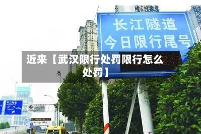 近来【武汉限行处罚限行怎么处罚】-第2张图片