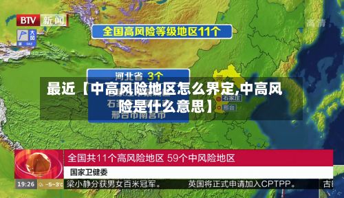 最近【中高风险地区怎么界定,中高风险是什么意思】-第2张图片