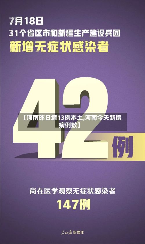 【河南昨日增13例本土,河南今天新增病例数】-第3张图片