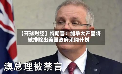 【环球财经】特朗普：加拿大产品将被排除出美国政府采购计划-第2张图片