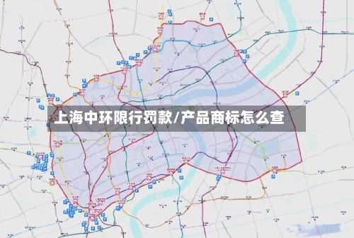 上海中环限行罚款/产品商标怎么查-第2张图片