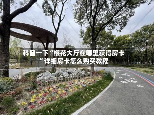 科普一下“樱花大厅在哪里获得房卡”详细房卡怎么购买教程-第2张图片