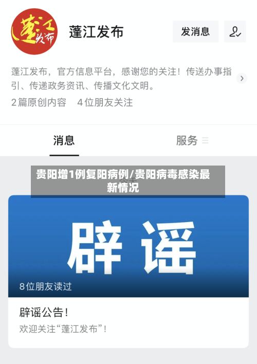 贵阳增1例复阳病例/贵阳病毒感染最新情况-第3张图片
