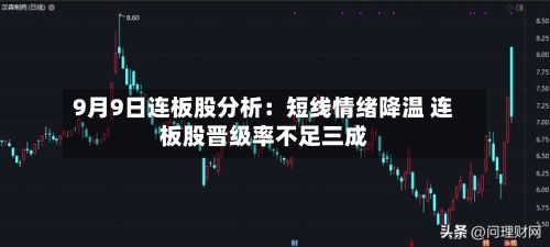 9月9日连板股分析:短线情绪降温 连板股晋级率不足三成