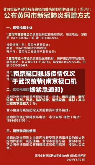 南京禄口机场疫情仅次于武汉疫情(南京禄口机场紧急通知)-第2张图片