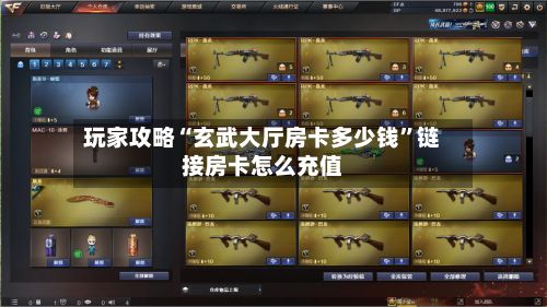 玩家攻略“玄武大厅房卡多少钱	”链接房卡怎么充值-第2张图片