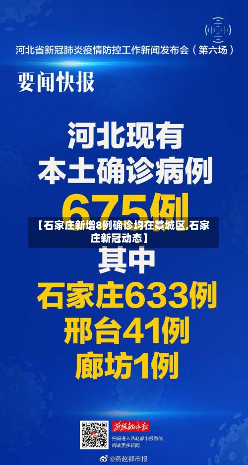 【石家庄新增8例确诊均在藁城区,石家庄新冠动态】