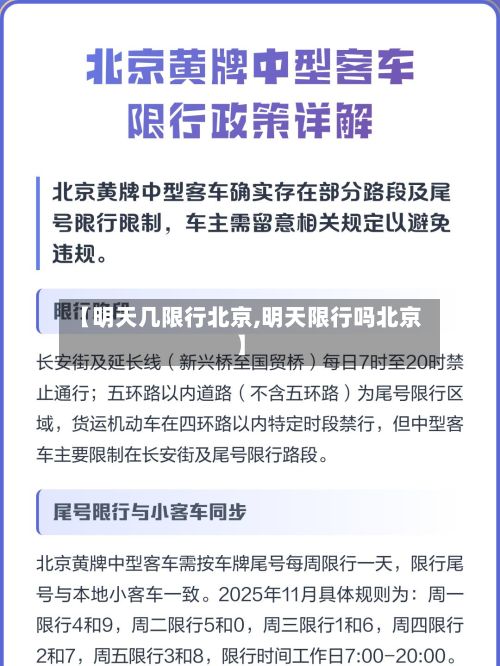 【明天几限行北京,明天限行吗北京】