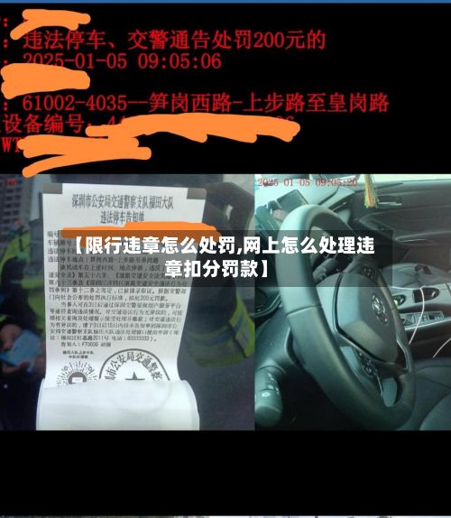 【限行违章怎么处罚,网上怎么处理违章扣分罚款】-第3张图片