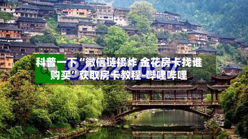 科普一下“微信链接炸 金花房卡找谁购买”获取房卡教程-哔哩哔哩-第2张图片
