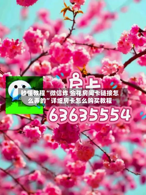 秒懂教程“微信炸 金花房间卡链接怎么弄的	”详细房卡怎么购买教程-第2张图片