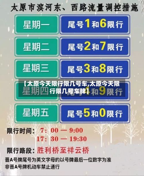 【太原今天限行限几号车,太原今天限行限几号车牌】-第3张图片