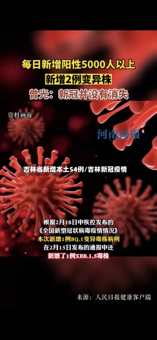 吉林省新增本土54例/吉林新冠疫情-第3张图片