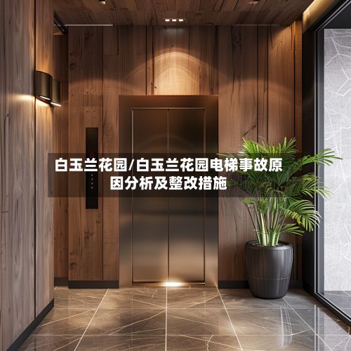 白玉兰花园/白玉兰花园电梯事故原因分析及整改措施-第2张图片