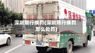 深圳限行挨罚(深圳限行挨罚怎么处罚)-第3张图片