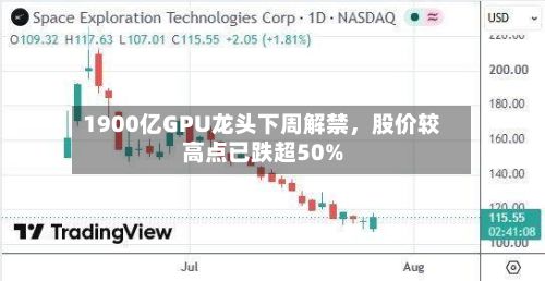 1900亿GPU龙头下周解禁	，股价较高点已跌超50%-第2张图片