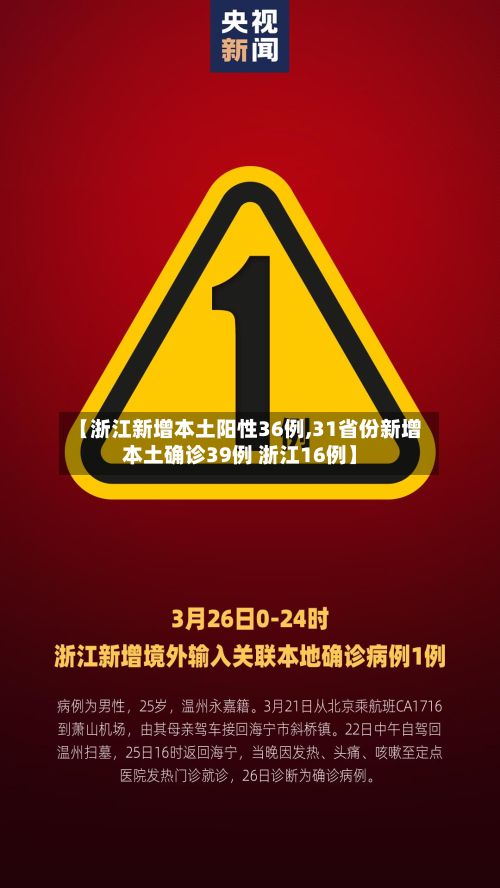 【浙江新增本土阳性36例,31省份新增本土确诊39例 浙江16例】-第2张图片