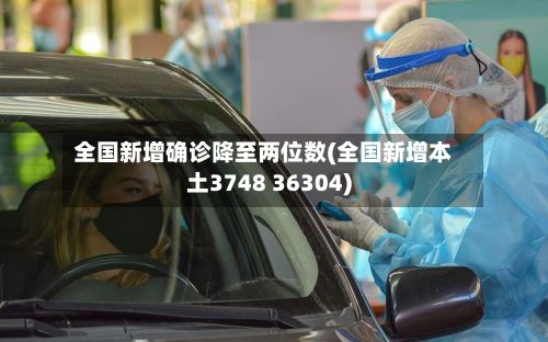 全国新增确诊降至两位数(全国新增本土3748 36304)