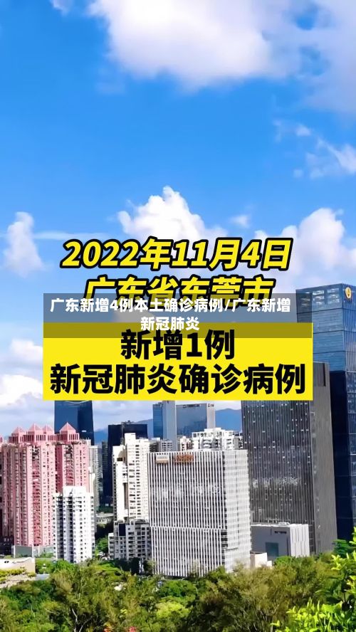 广东新增4例本土确诊病例/广东新增新冠肺炎