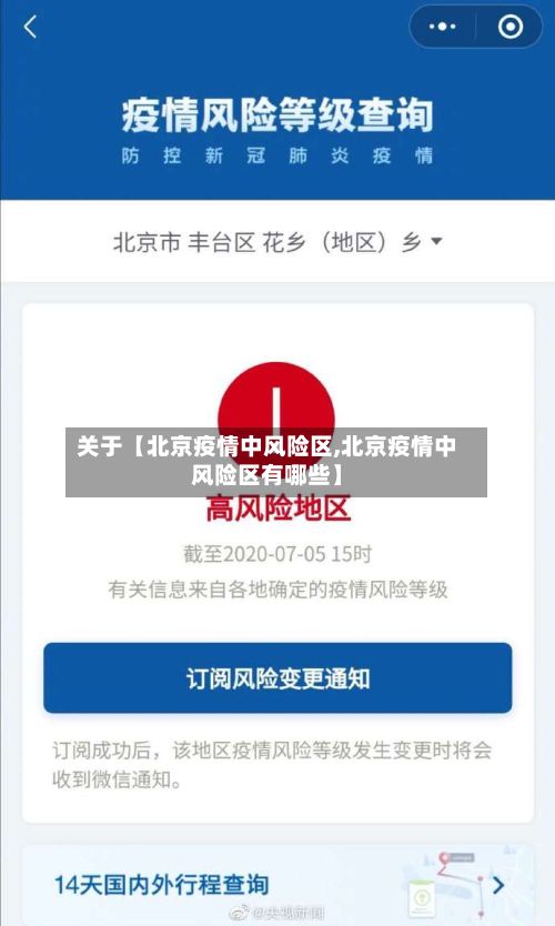 关于【北京疫情中风险区,北京疫情中风险区有哪些】-第2张图片