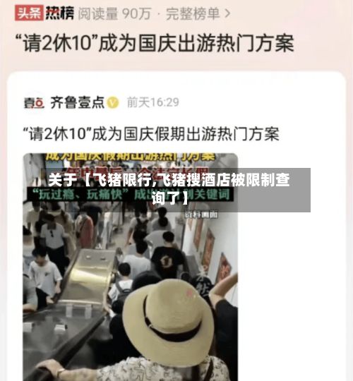 关于【飞猪限行,飞猪搜酒店被限制查询了】-第2张图片