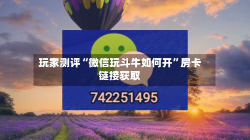 玩家测评“微信玩斗牛如何开”房卡链接获取-第2张图片