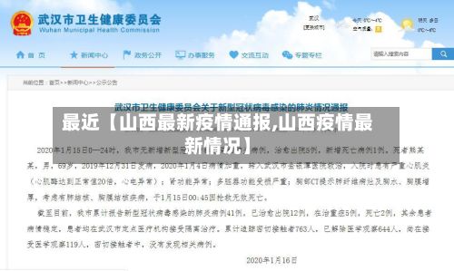最近【山西最新疫情通报,山西疫情最新情况】-第2张图片