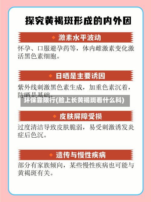环保靠限行(脸上长黄褐斑看什么科)