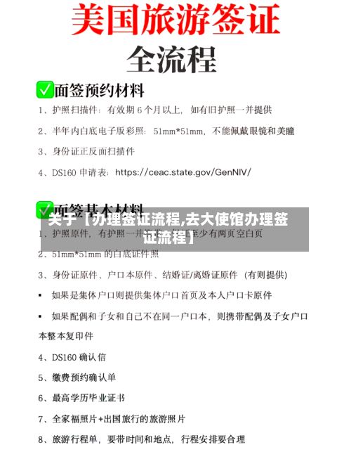 关于【办理签证流程,去大使馆办理签证流程】-第2张图片