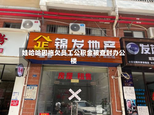 娃哈哈因拖欠员工公积金被查封办公楼