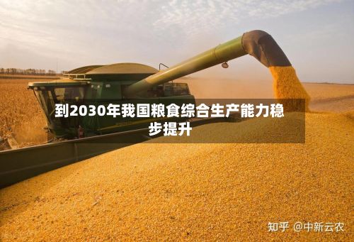 到2030年我国粮食综合生产能力稳步提升-第2张图片