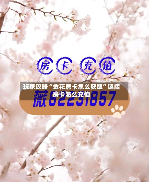 玩家攻略“金花房卡怎么获取”链接房卡怎么充值