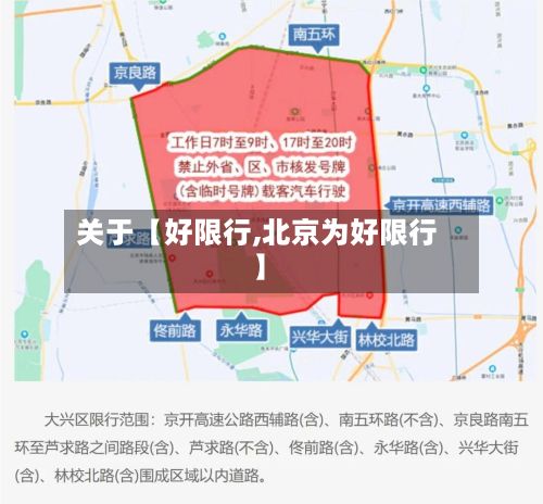 关于【好限行,北京为好限行】