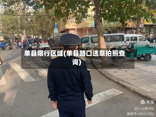 单县限行区域(单县路口违章拍照查询)