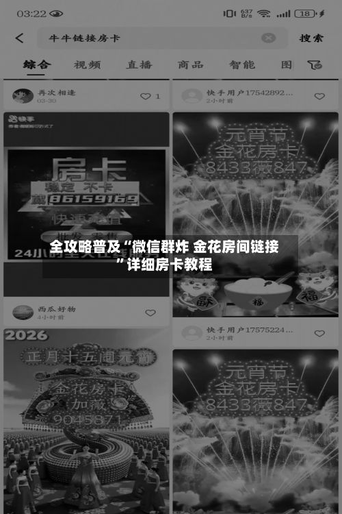 全攻略普及“微信群炸 金花房间链接”详细房卡教程-第2张图片